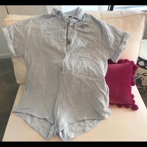 maurie and eve make you wanna short sleeve jumpsuit